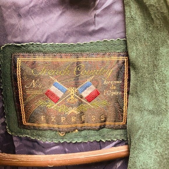 Vintage Patchwork Leather Bomber Jacket Men's M Colorful 80s 90s Lined Korea - Picture 6 of 12